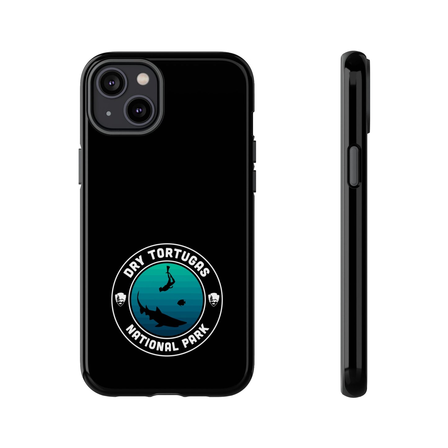 Dry Tortugas National Park Phone Case - Round Emblem Design