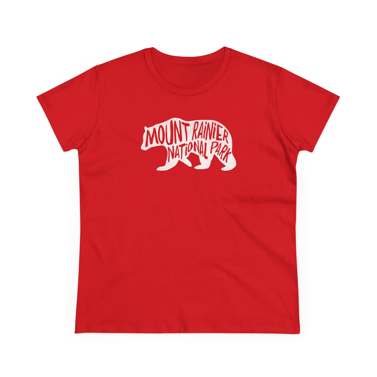 Mount Rainier National Park Women's T-Shirt - Black Bear