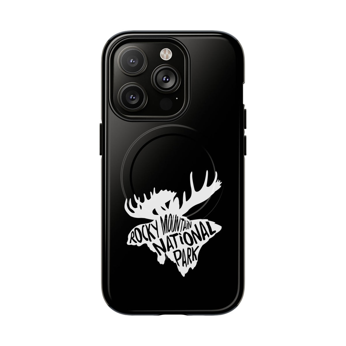 Rocky Mountain National Park iPhone Case with MagSafe - Moose Design