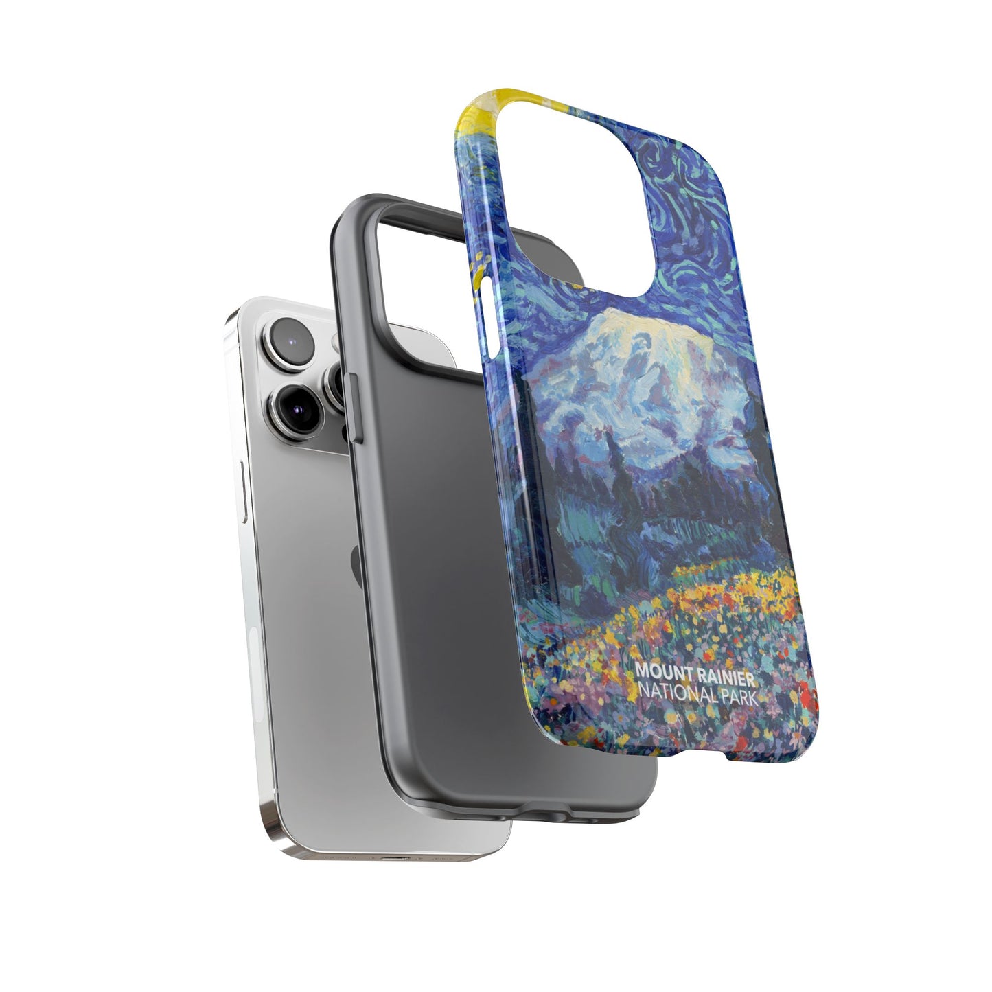Mount Rainier National Park Phone Case - Starry Night