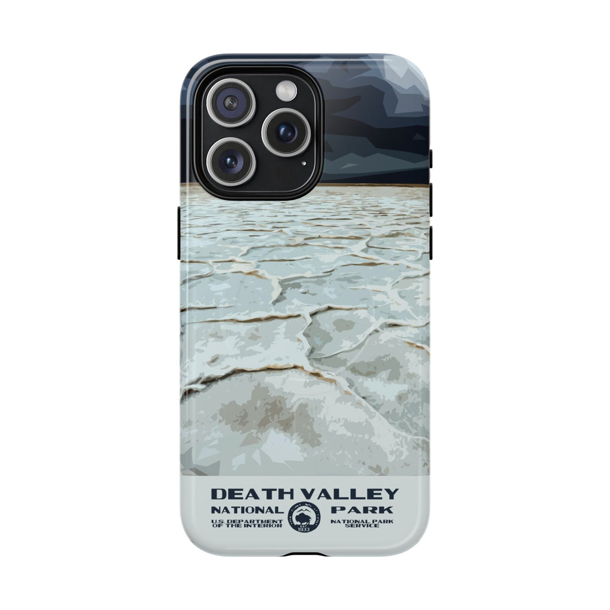 Death Valley National Park iPhone Case with MagSafe - Badwater Basin
