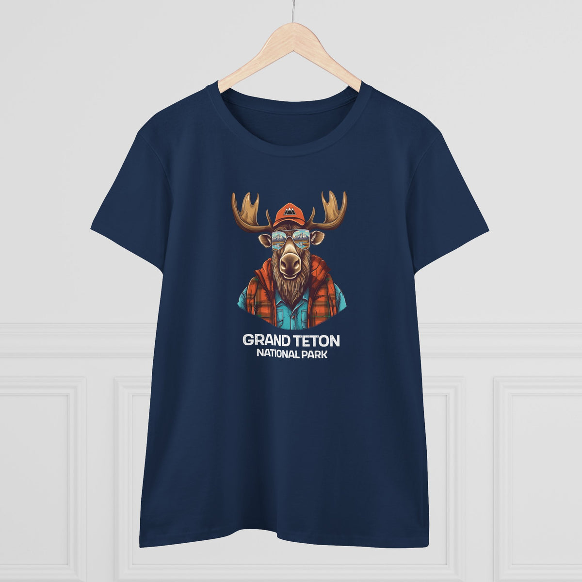 Grand Teton National Park Women's T-Shirt - Cool Moose