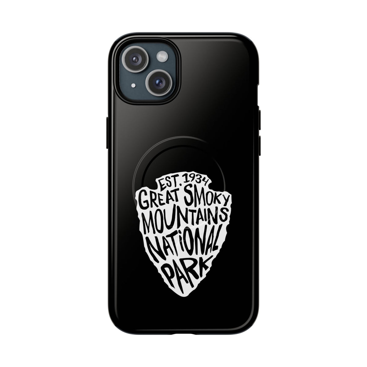 Great Smoky Mountains National Park iPhone Case with MagSafe - Arrowhead Design