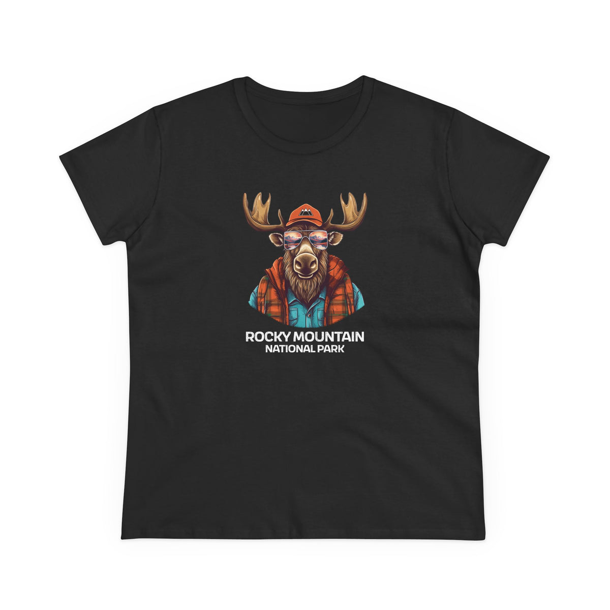 Rocky Mountain National Park Women's T-Shirt - Cool Moose