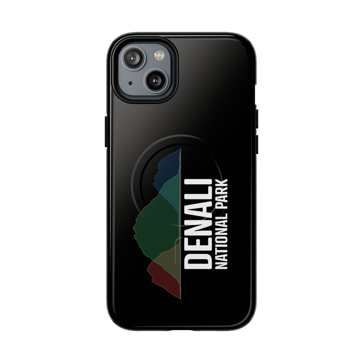 Denali National Park iPhone Case with MagSafe - Histogram Design