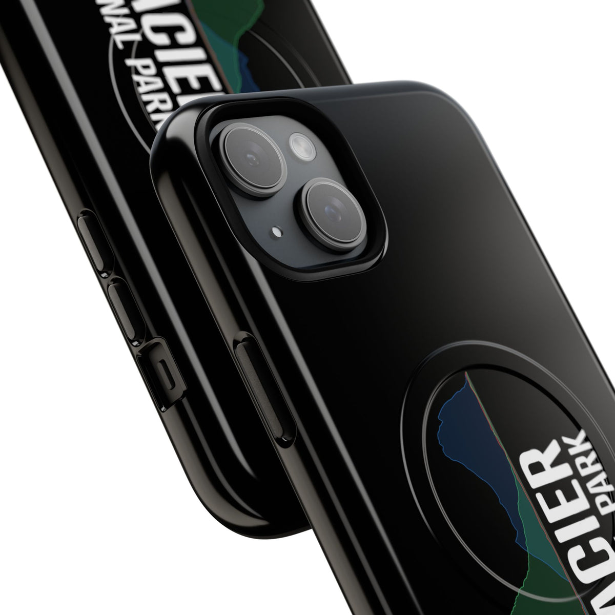 Glacier National Park iPhone Case with MagSafe - Histogram Design