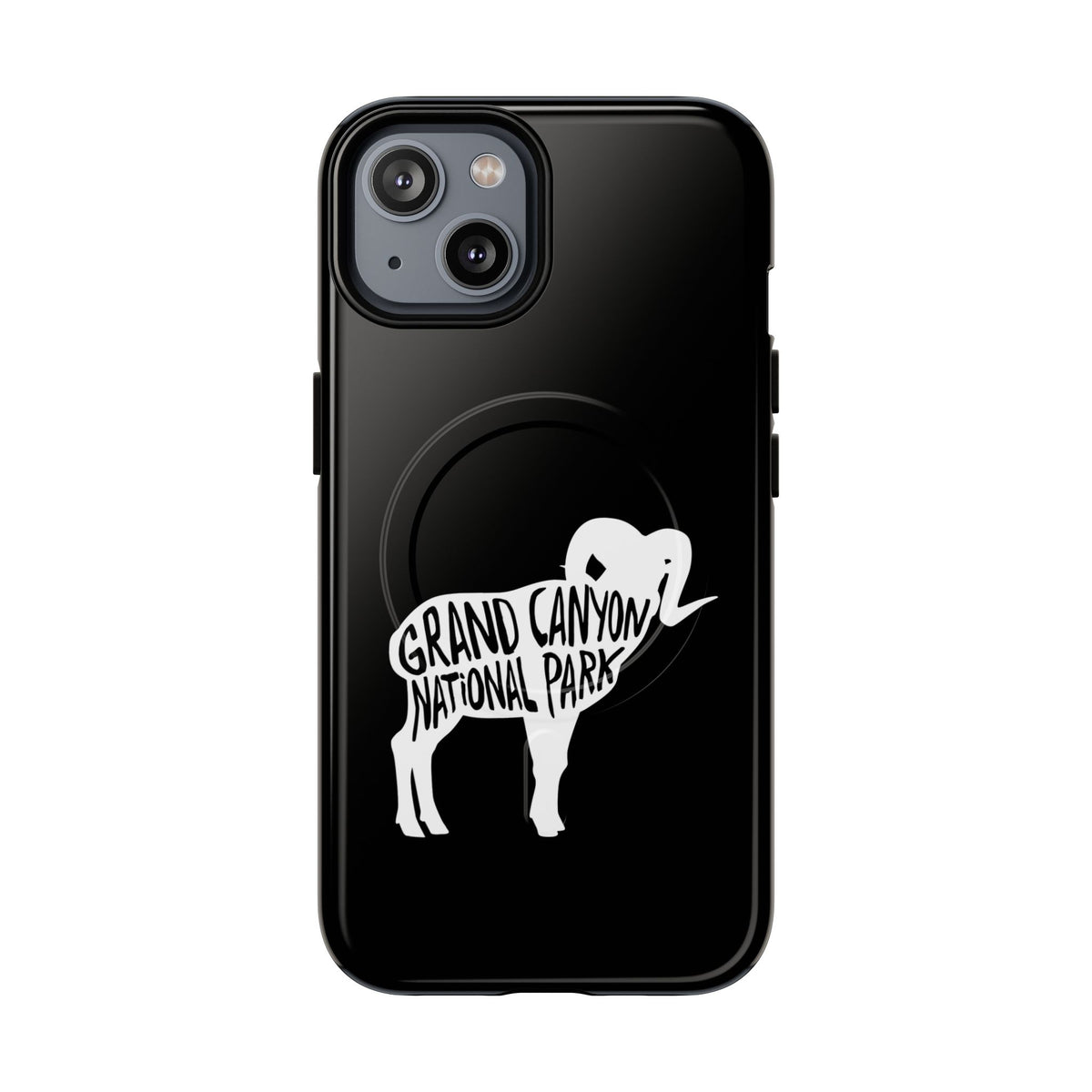 Grand Canyon National Park iPhone Case with MagSafe - Bighorn Sheep Design