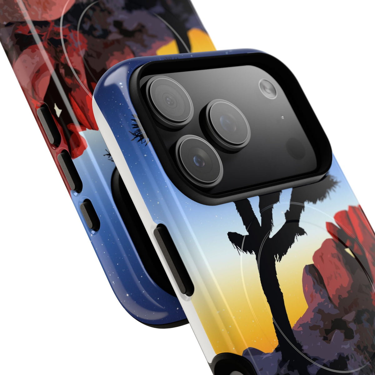 Joshua Tree National Park iPhone Case with MagSafe - Night