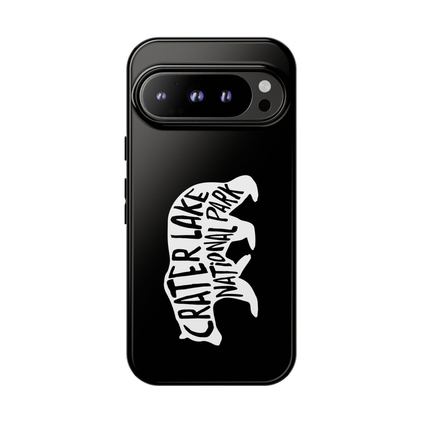 Crater Lake National Park Phone Case - Black Bear Design