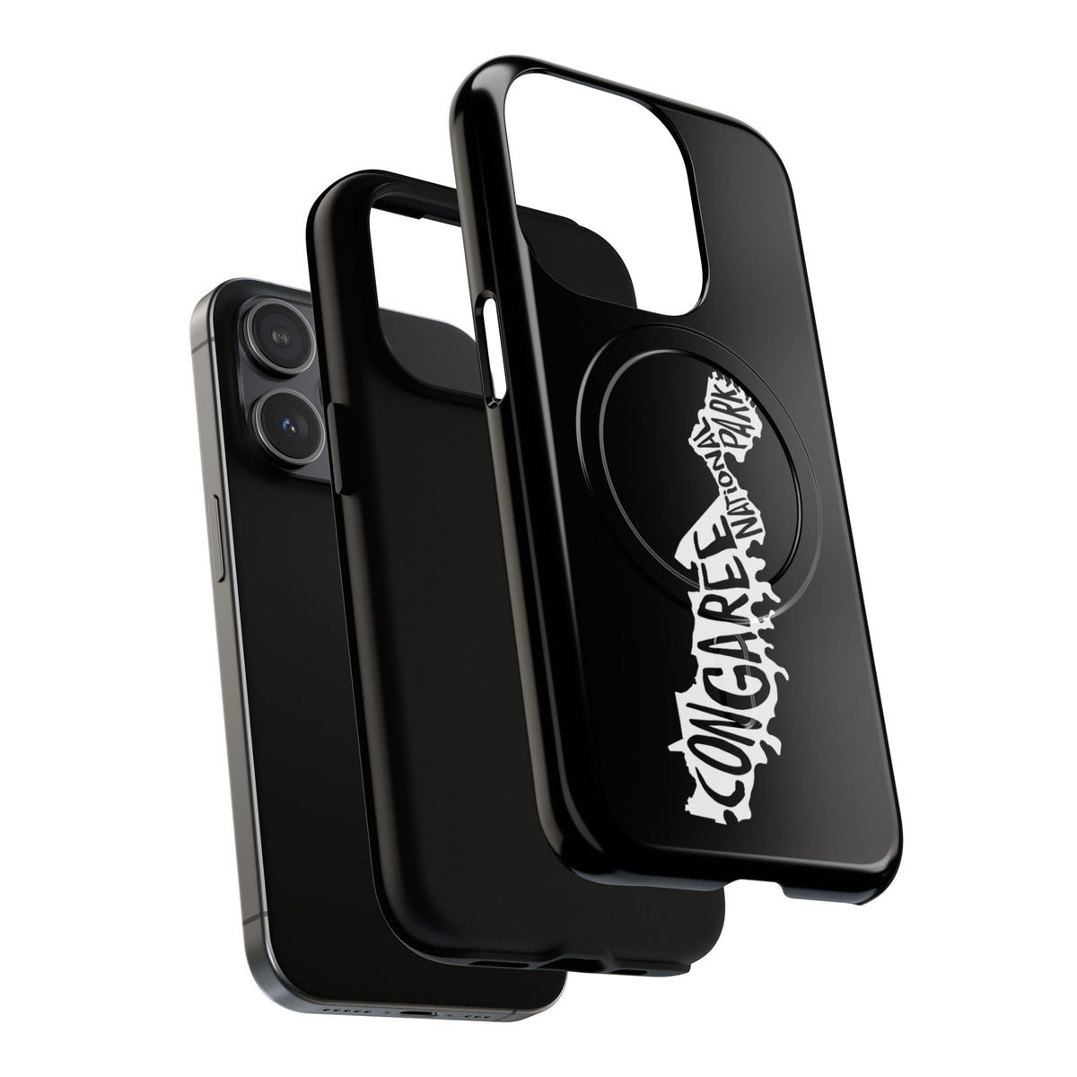 Congaree National Park iPhone Case with MagSafe - Map Design