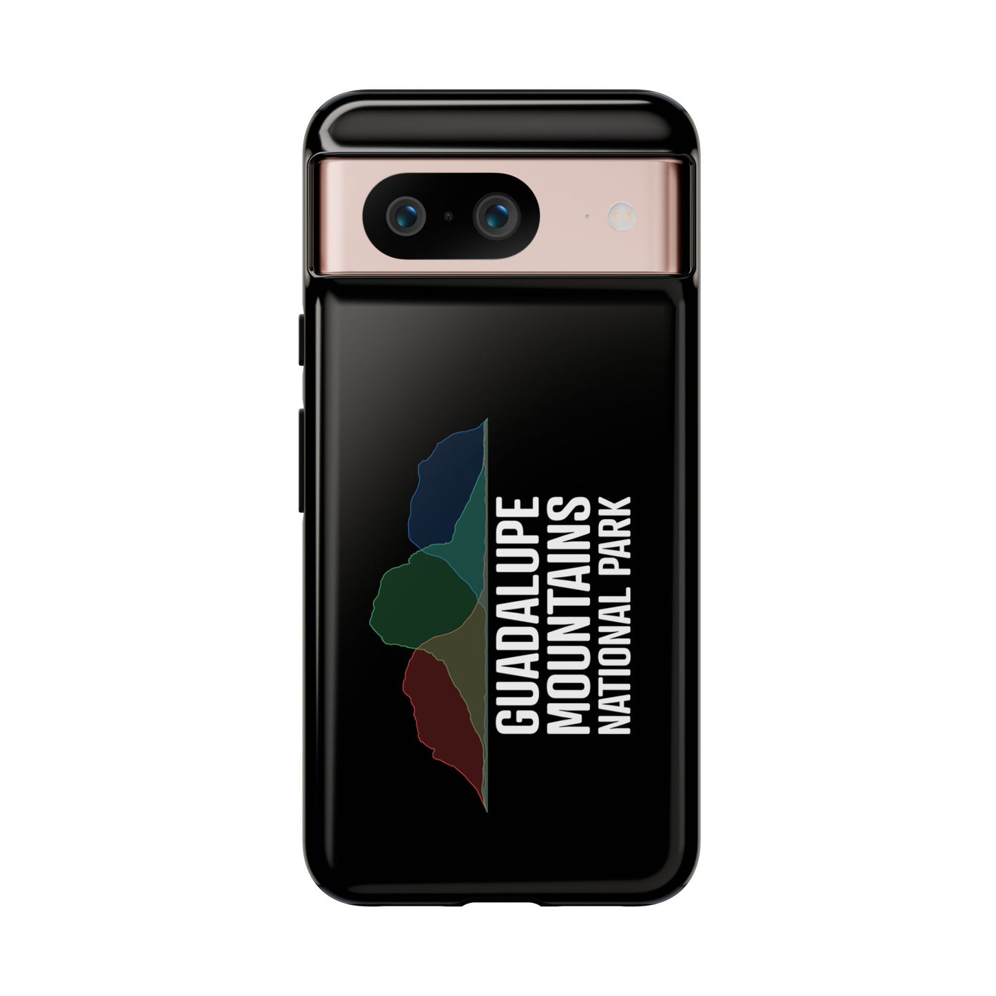 Guadalupe Mountains National Park Phone Case - Histogram Design