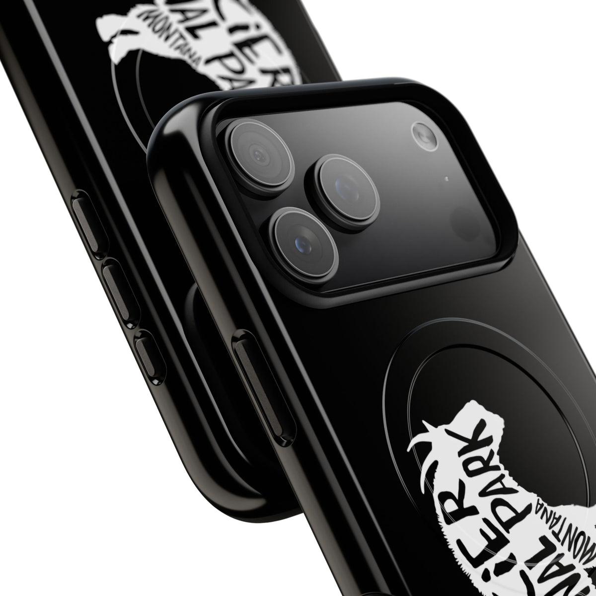 Glacier National Park iPhone Case with MagSafe - Mountain Goat Design