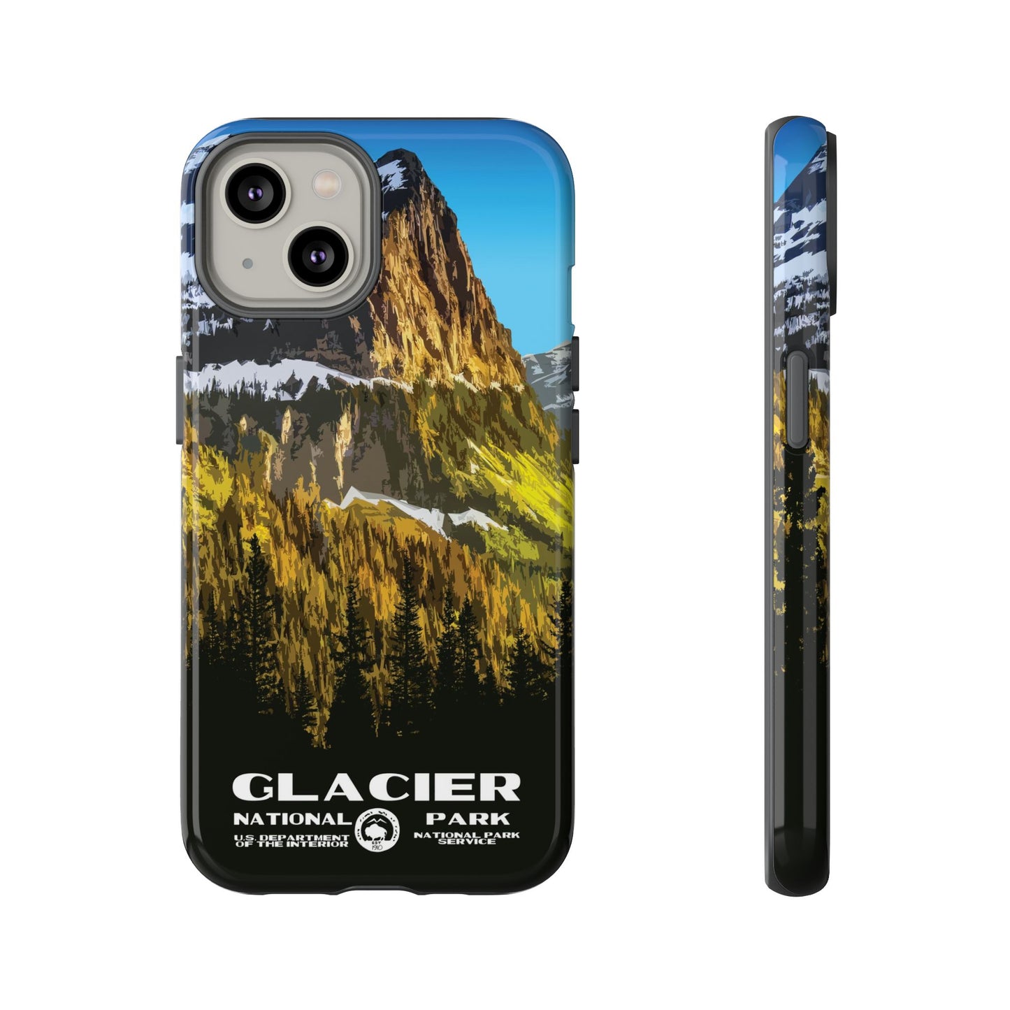 Glacier National Park Phone Case - WPA Style