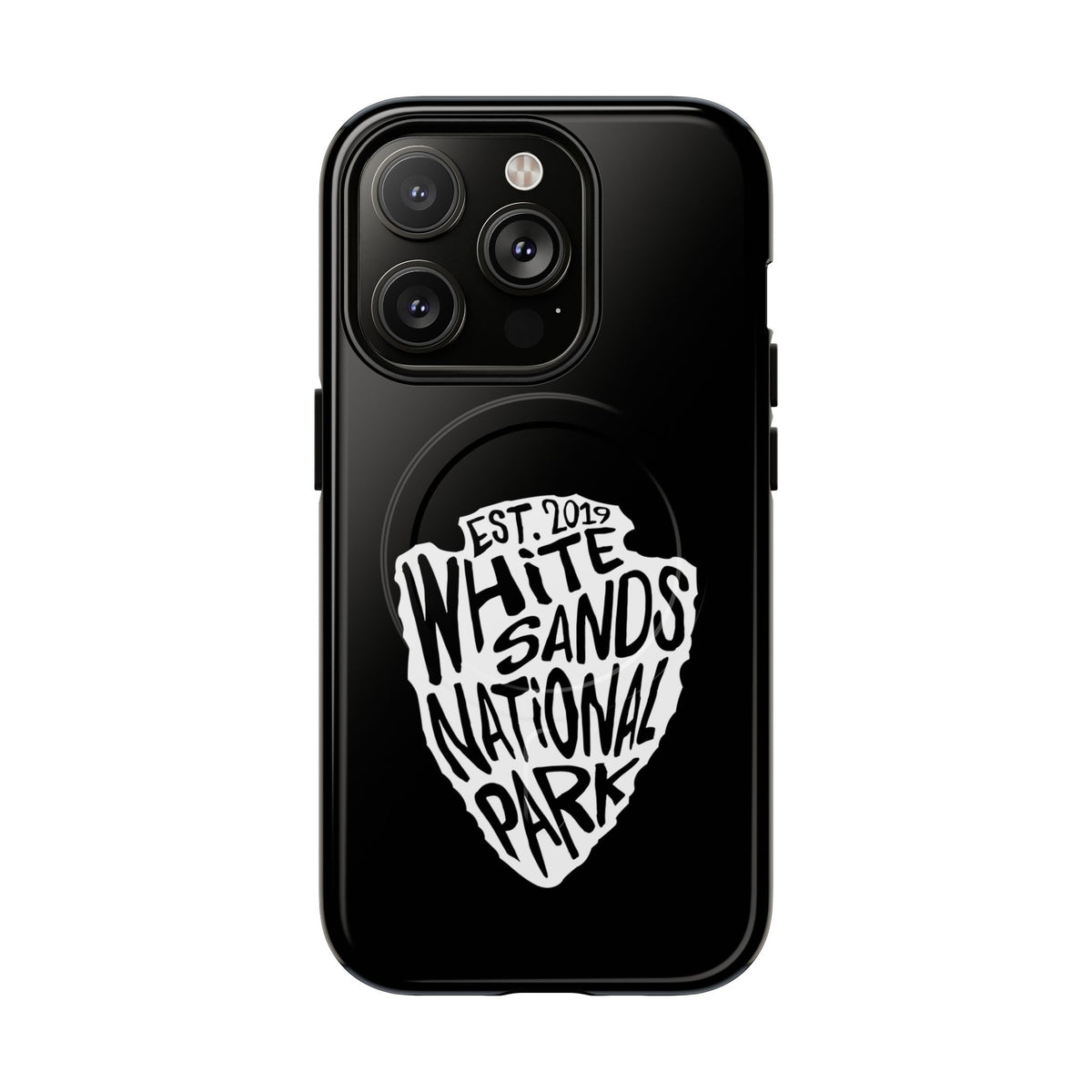White Sands National Park iPhone Case with MagSafe - Arrowhead Design