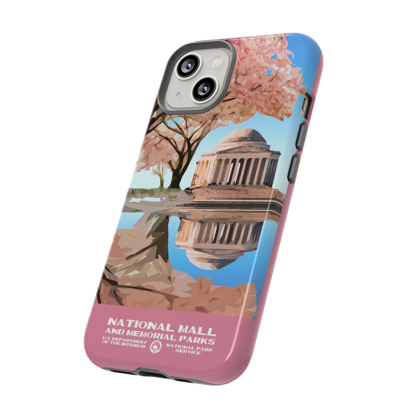 National Mall Washington DC WPA Phone Case