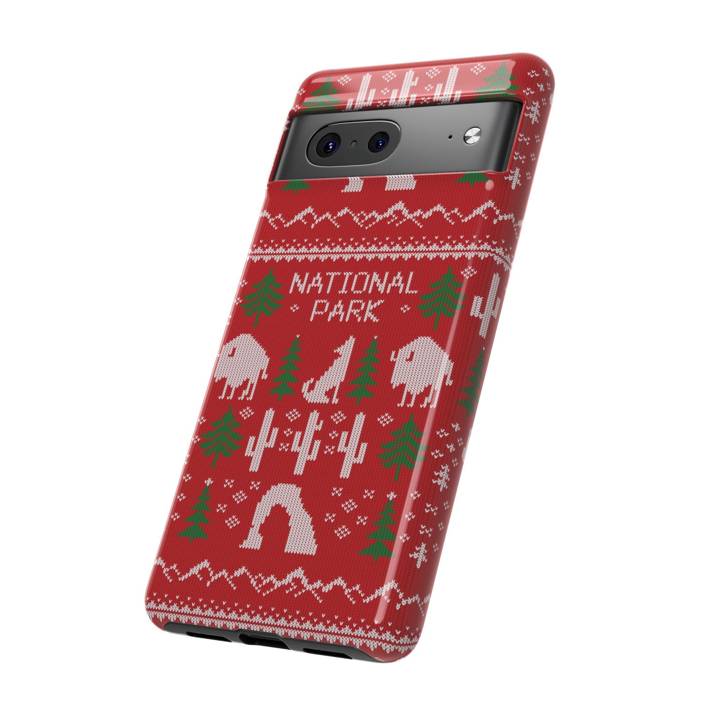 National Park Phone Case - Fair Isle Pattern
