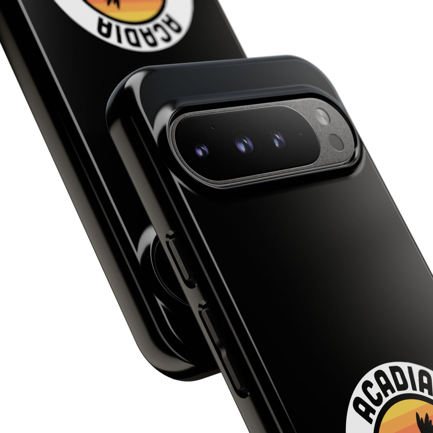 Acadia National Park Phone Case - Round Emblem Design