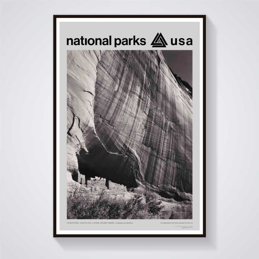Canyon De Chelly National Monument Poster - Ansel Adams