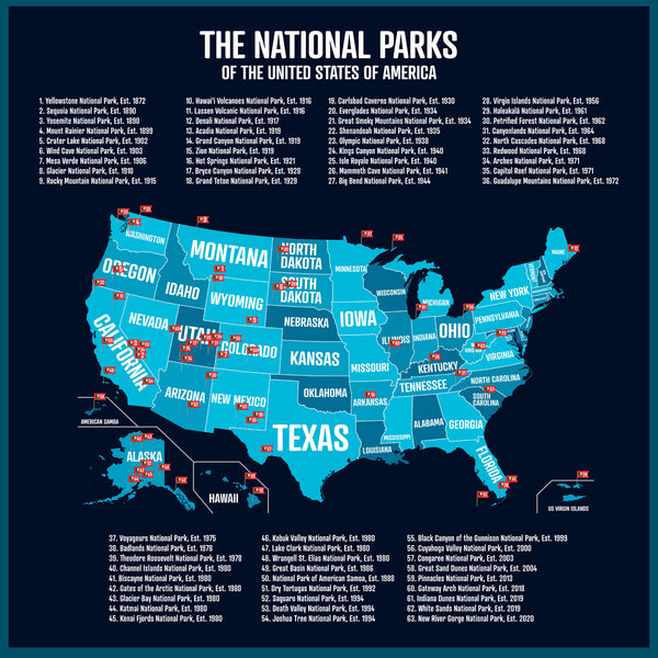2026 Starry Night National Park Calendar – National Parks Collective