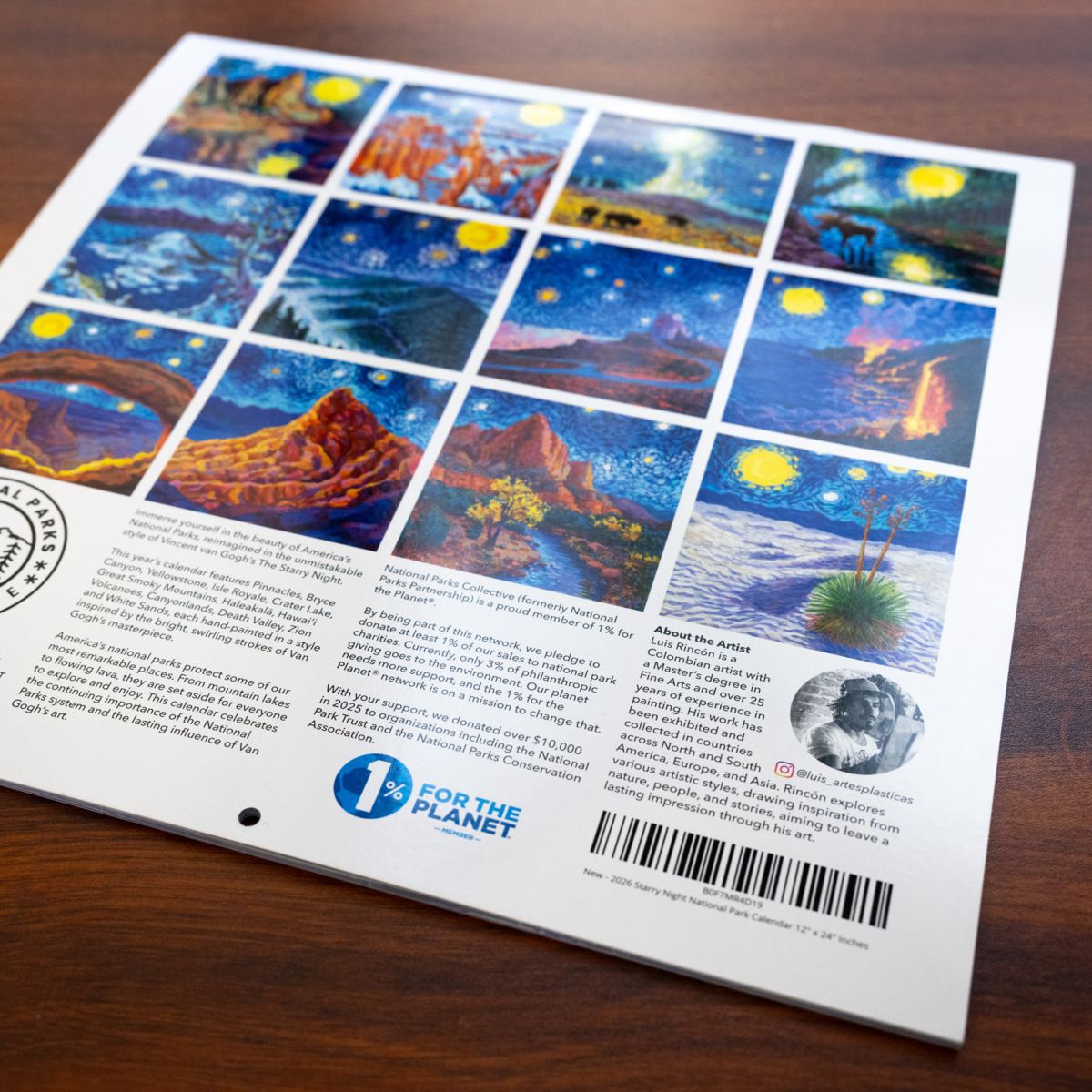 (4x Bundle) Starry Calendar Gift Bundle