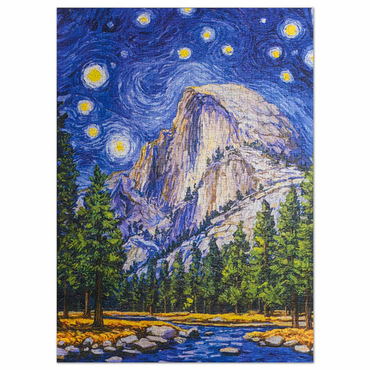 Cmpleted Yosemite National Park Jigsaw Puzzle