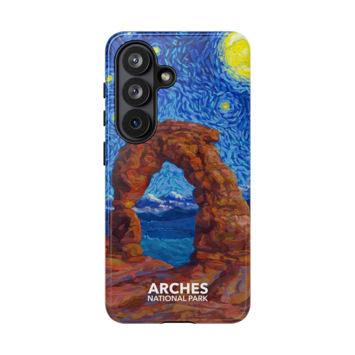 Arches National Park Starry Night phone case for Samsung Galaxy S26.