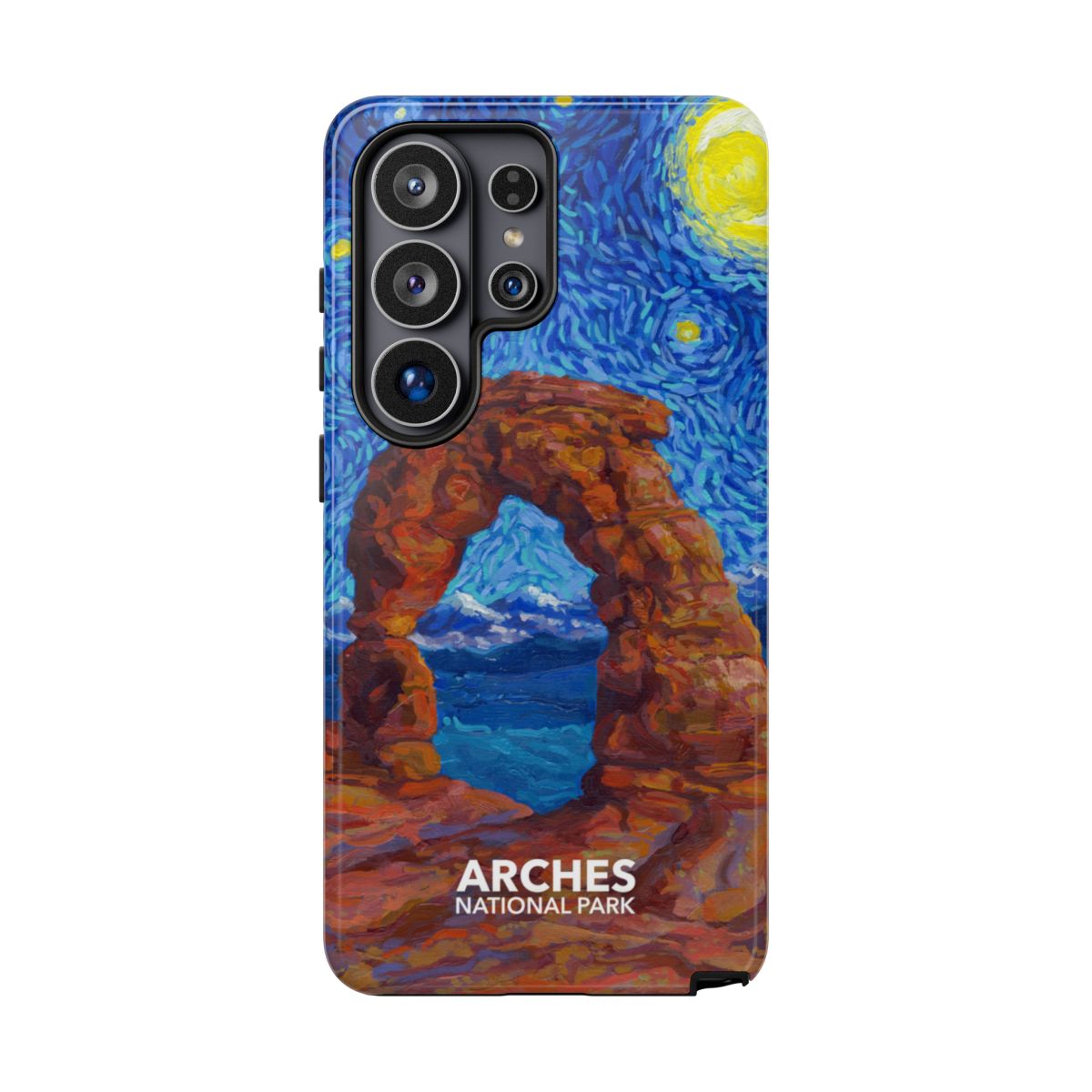 Arches National Park Starry Night phone case for Samsung Galaxy S26 Ultra.