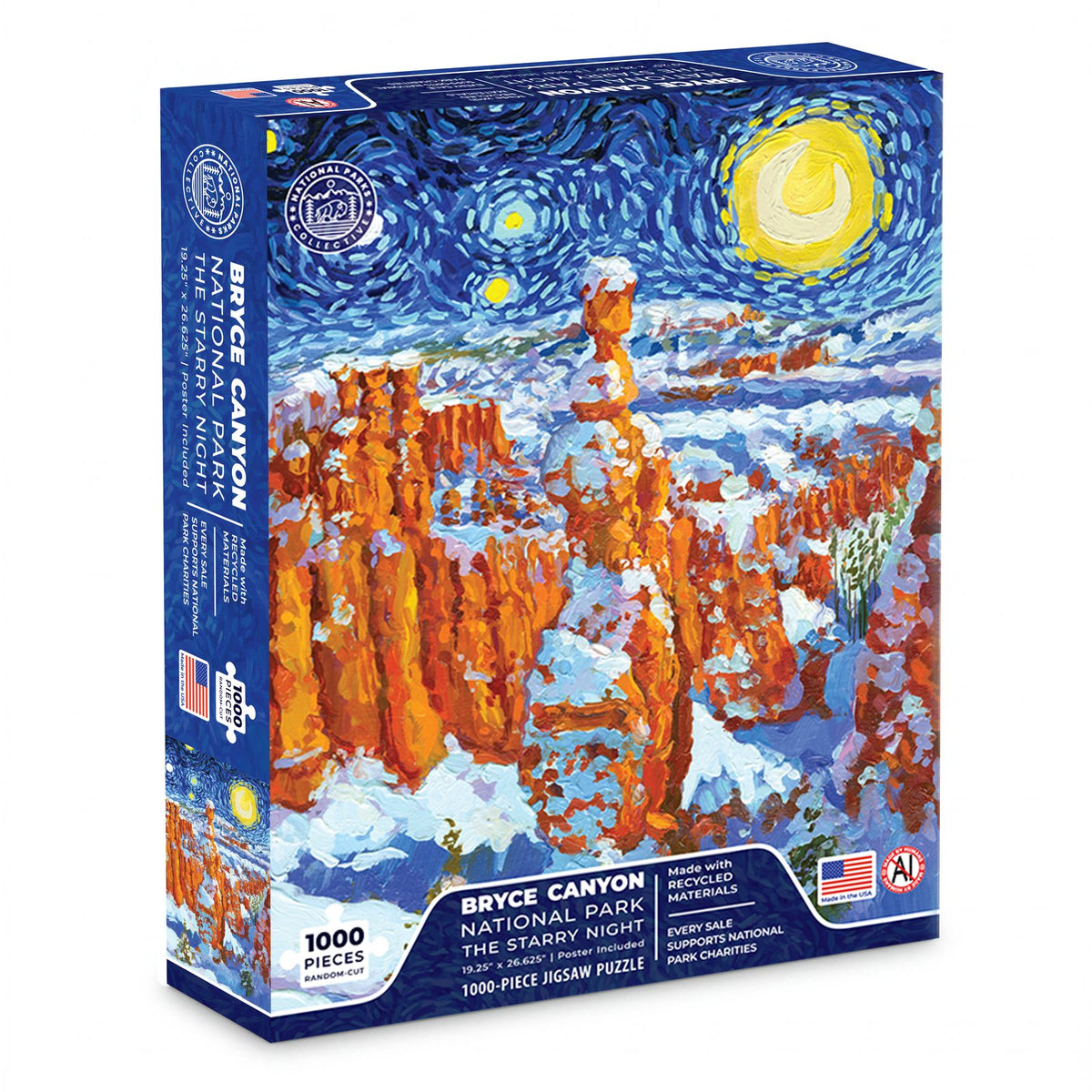 Bryce Canyon National Park 1000-piece Starry Night jigsaw puzzle box