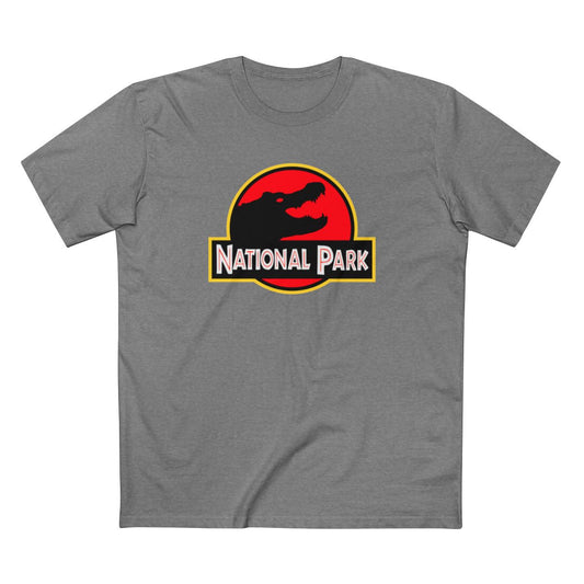 Everglades National Park T-Shirt - Parody Logo in Athletic Heather