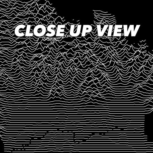 Close-up view of the Kobuk Valley National Park poster artwork, showing white topographic elevation lines on black