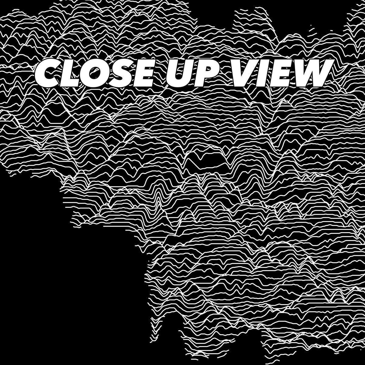 Close-up view of the Mammoth Cave National Park poster artwork, showing white topographic elevation lines on black