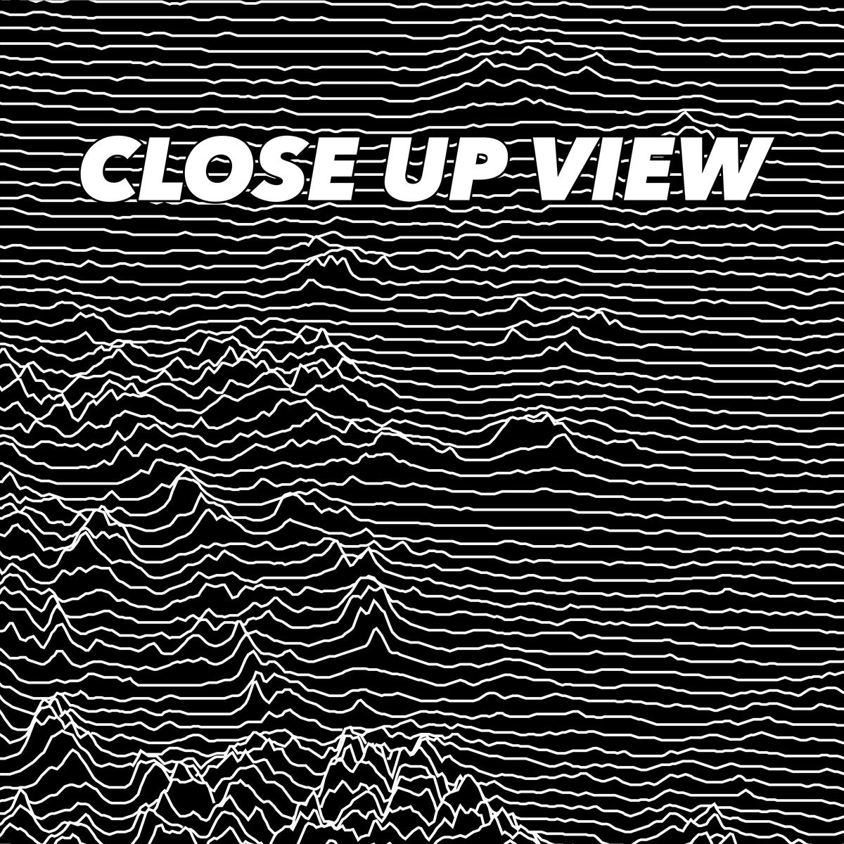 Close-up view of the Montana poster artwork, showing white topographic elevation lines on black