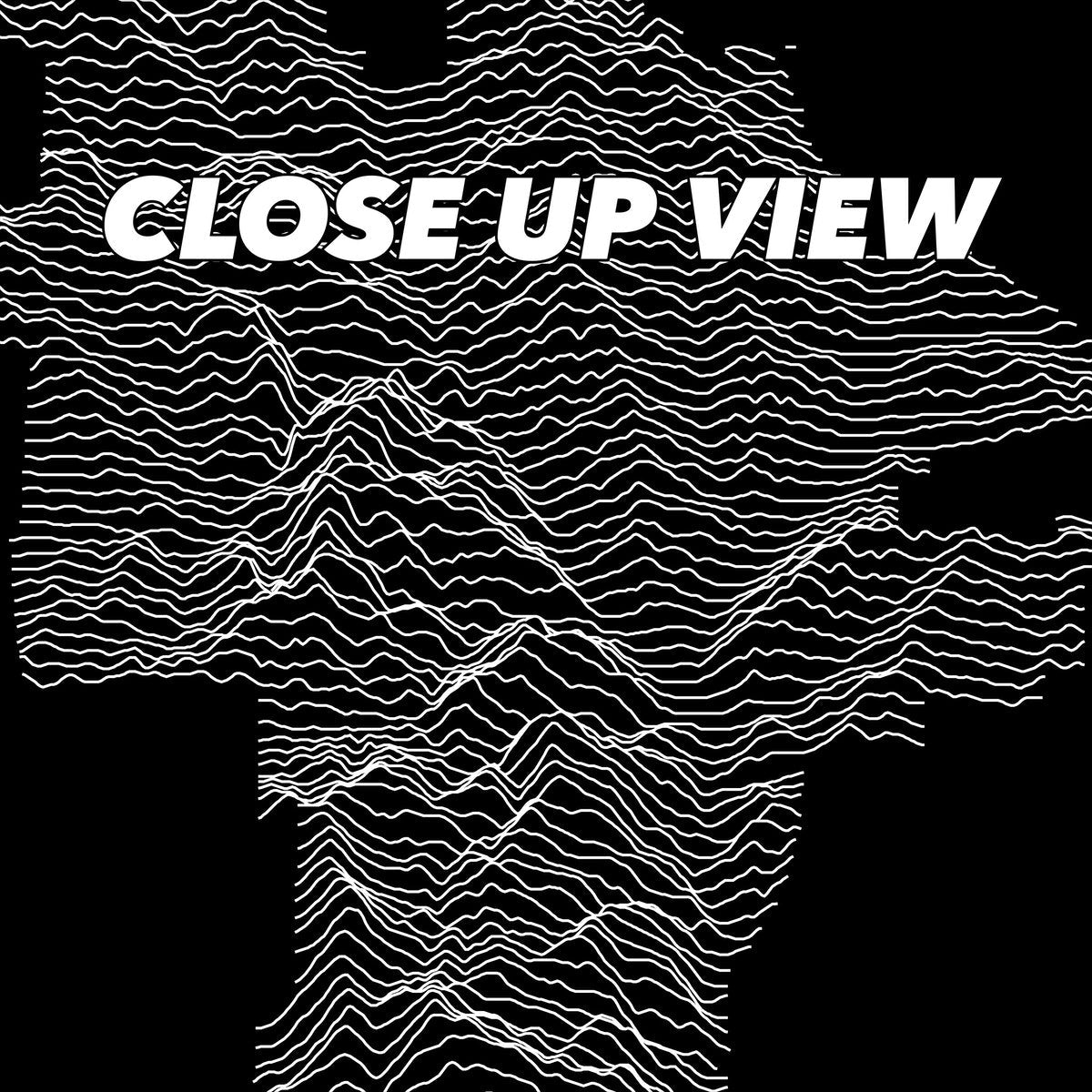 Close-up view of the Pinnacles National Park poster artwork, showing white topographic elevation lines on black