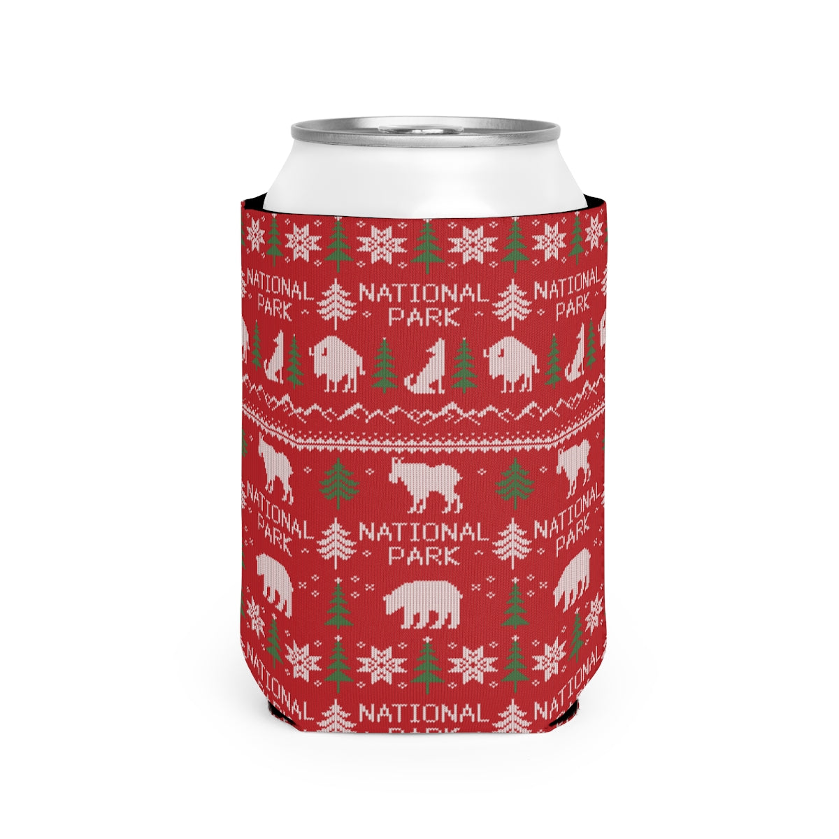 National Park Can Koozie - Fair Isle Pattern