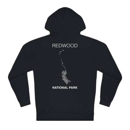 Redwood National Park Hoodie - Lines