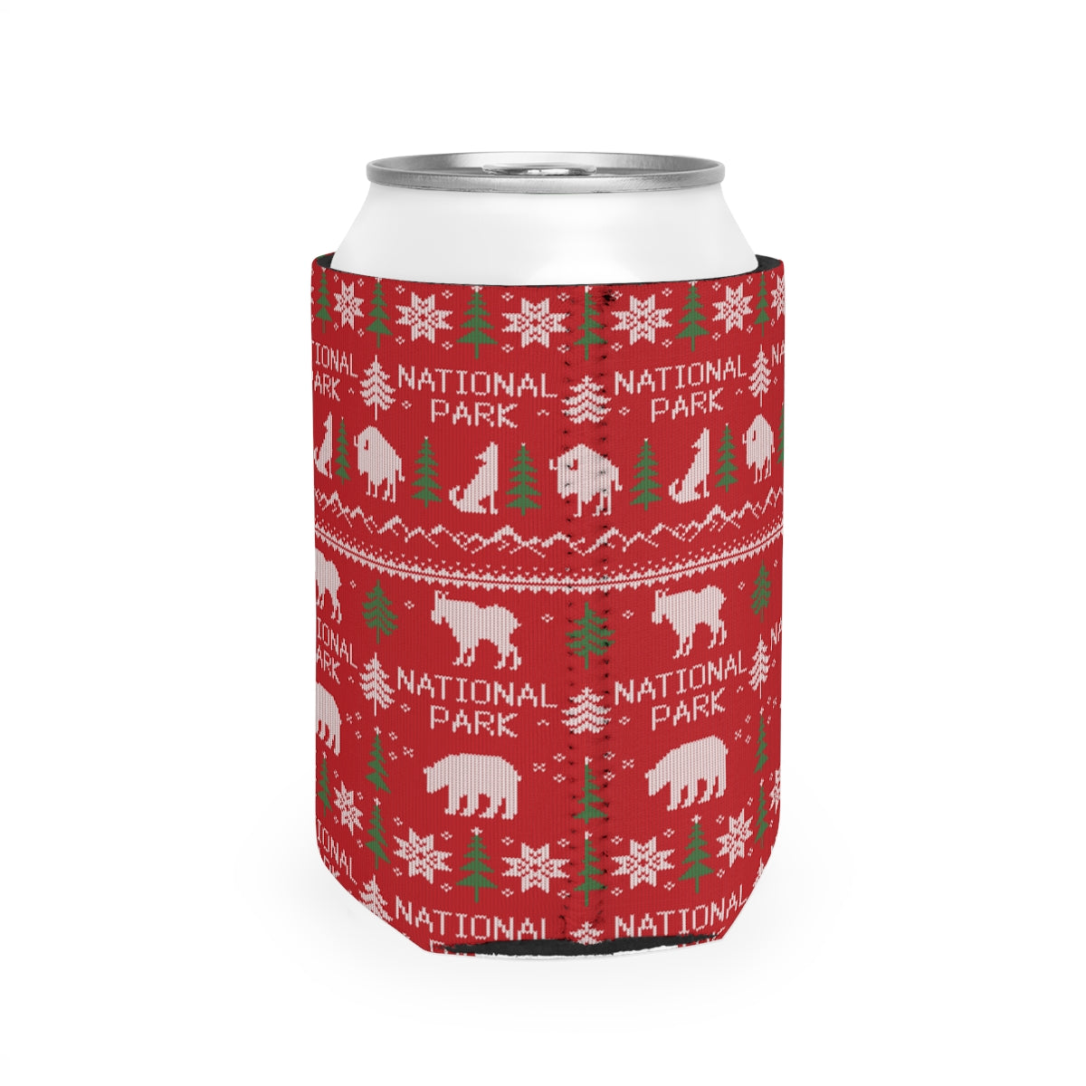 National Park Can Koozie - Fair Isle Pattern