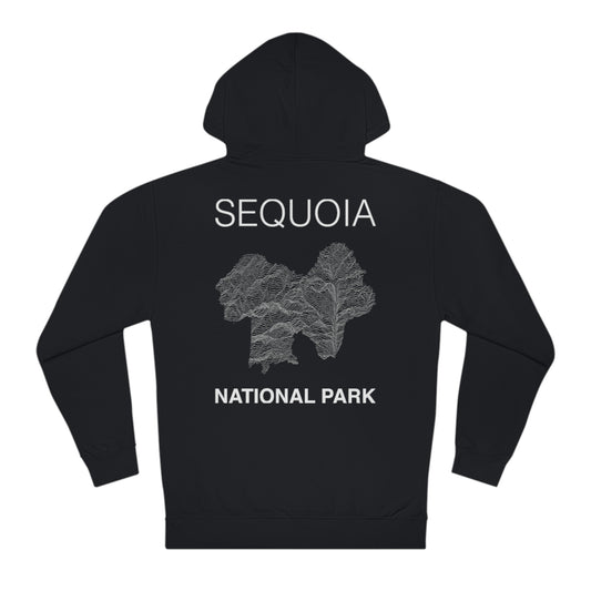 Sequoia National Park Hoodie - Lines