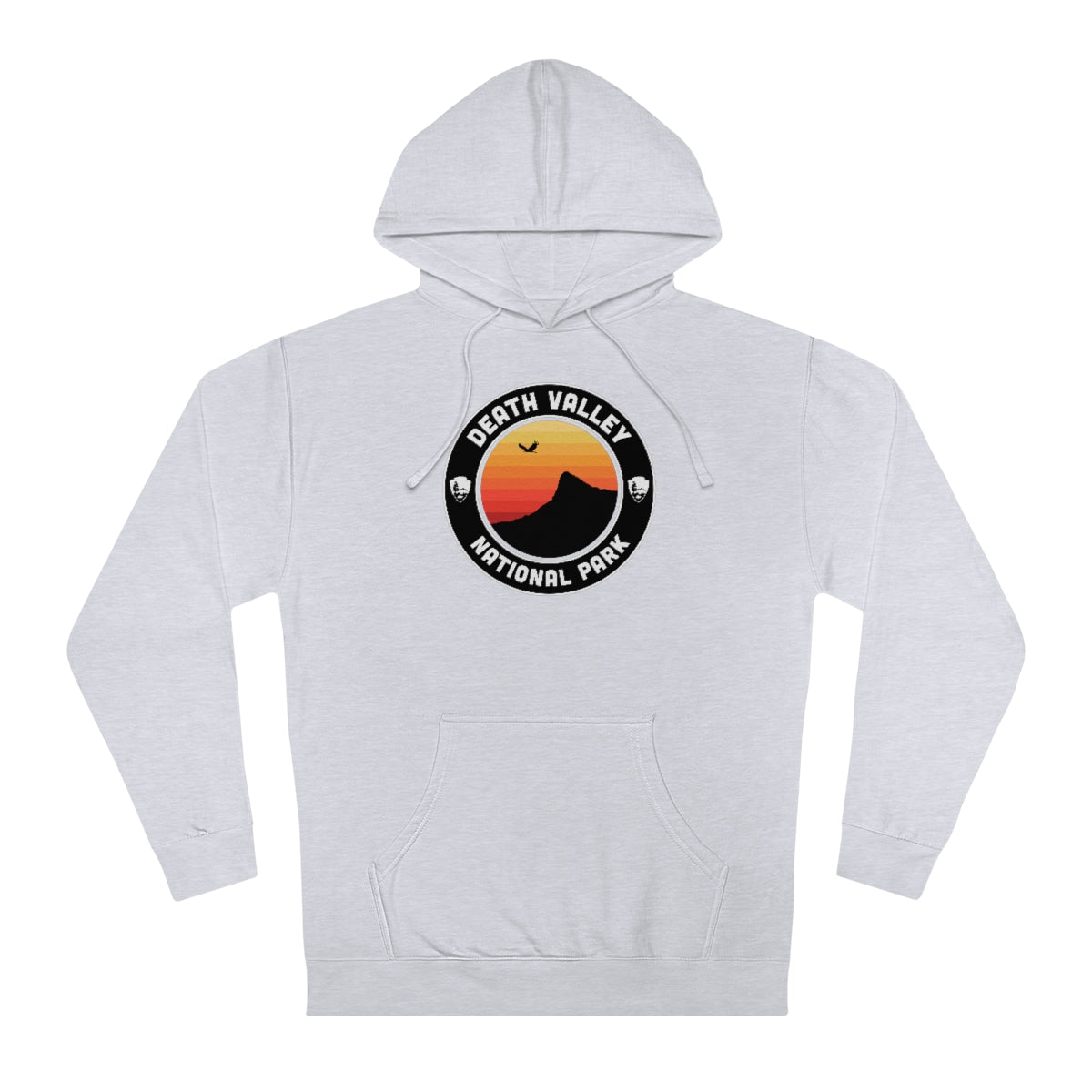 Death Valley National Park Hoodie - Round Emblem Design