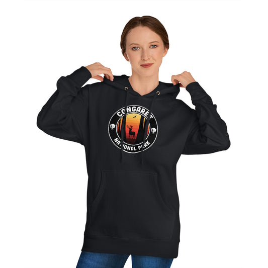 Congaree National Park Hoodie - Round Emblem Design