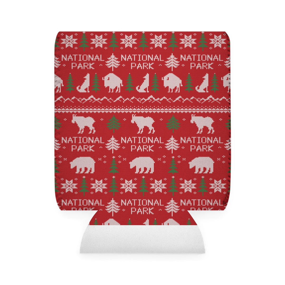 National Park Can Koozie - Fair Isle Pattern