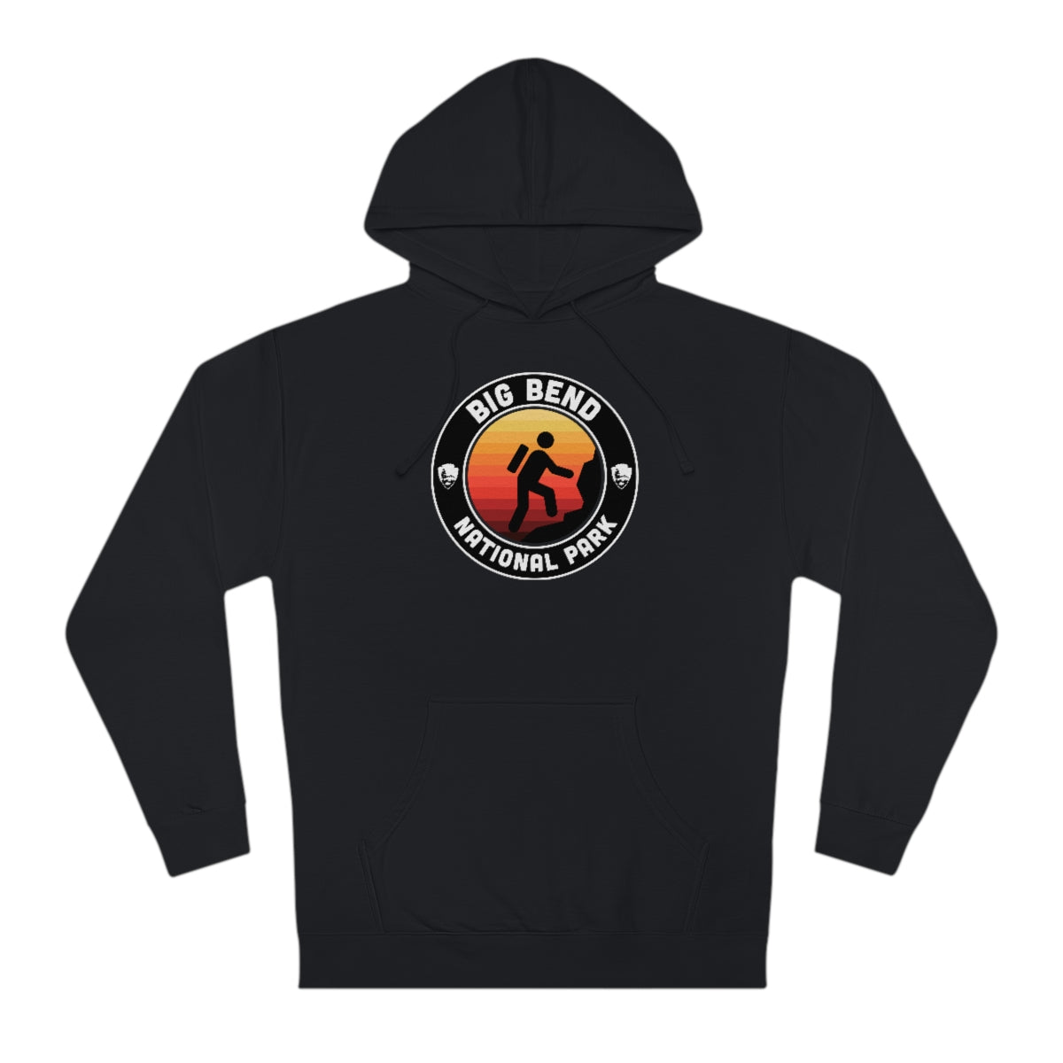 Big Bend National Park Hoodie - Round Emblem Design
