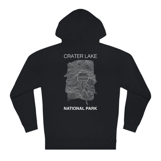 Crater Lake National Park Hoodie - Lines