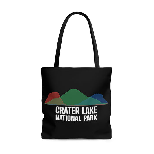 Crater Lake National Park Tote Bag - Histogram