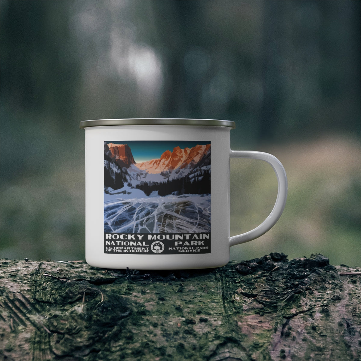 Rocky Mountain National Park Camping Mug