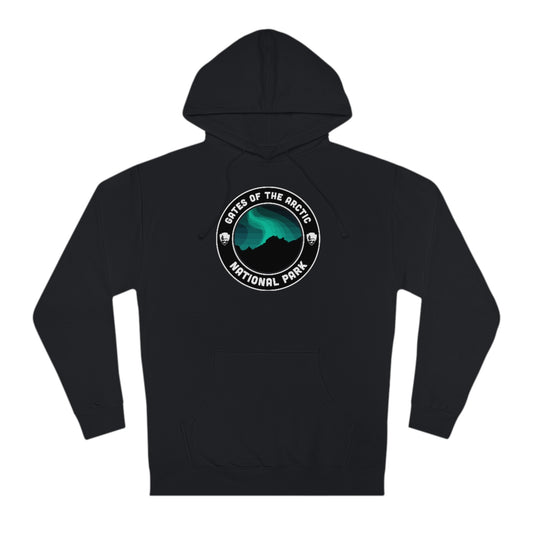 Gates of the Arctic National Park Hoodie - Round Emblem Design